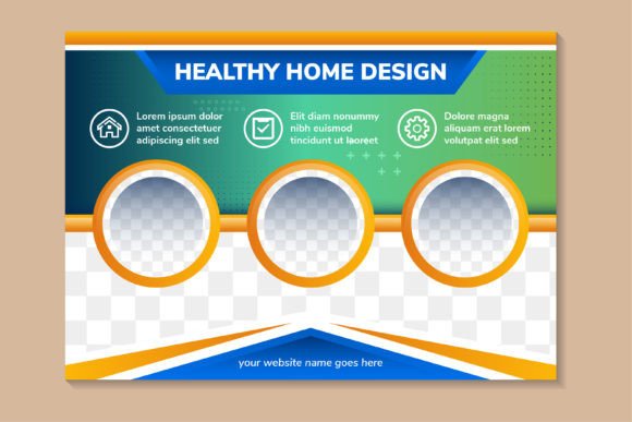 Download Healthy Home Design Horizontal Flyer - Flyer Collection