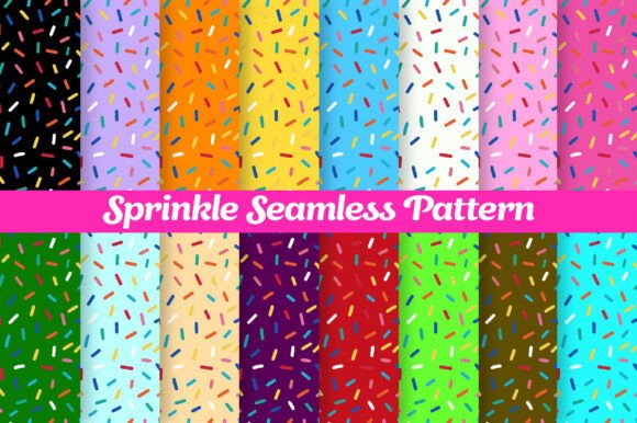 Download Sprinkle Seamless Pattern Bundle - Premium Resources